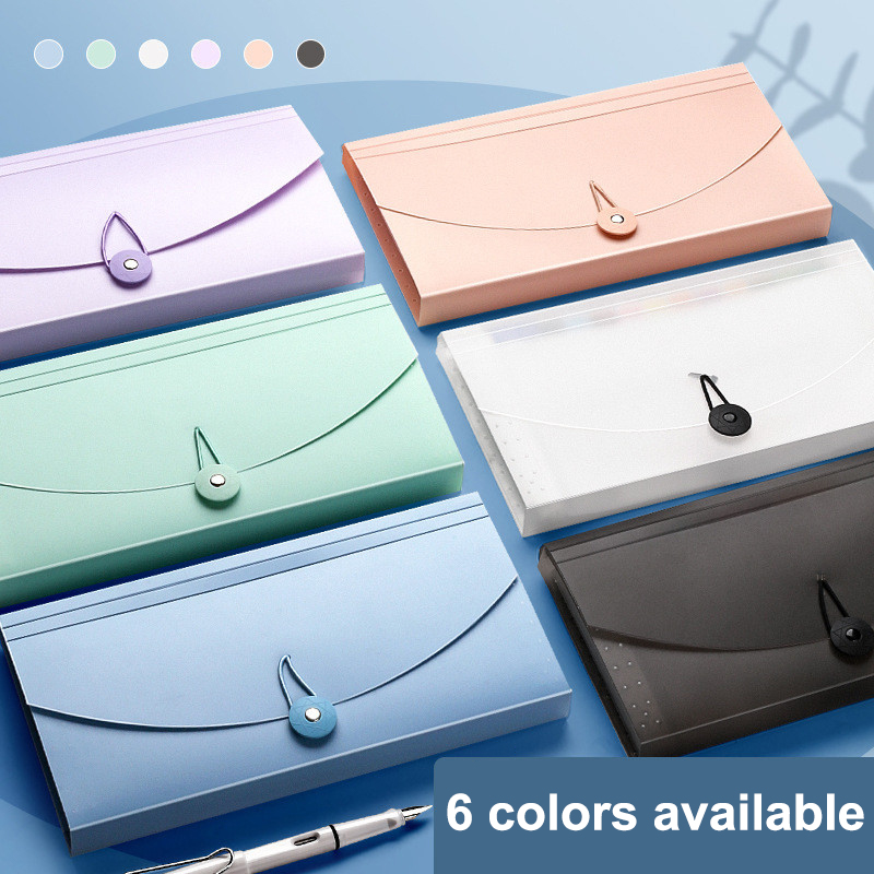 Expandable Accordion File Folder 13 Pockets - ~13개의 포켓이 있는 확장형 파일 폴더,