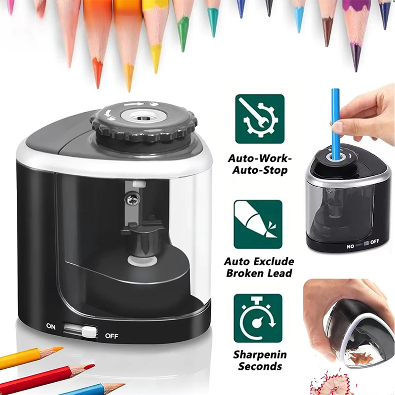 전기 연필깎이 어셈블리 데스크탑 자동 연필깎이 6mm- - Electric Pencil Sharpener Usb 리뷰 및 가격
