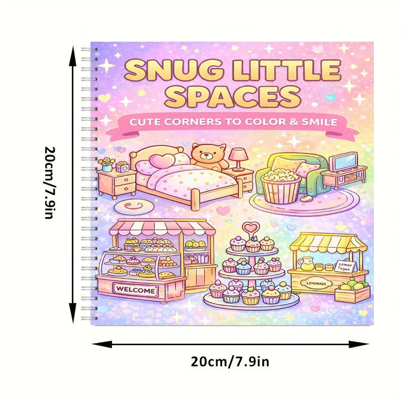 컬러링북 성인용 작은 공간 컬러링북, 생일 선물, 학교 - School Supplies 리뷰 및 가격