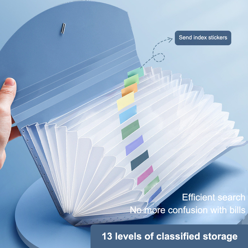 ~13개의 포켓이 있는 확장형 파일 폴더, 아코디언식  - Expandable Accordion File Folder 13 Pockets 리뷰 및 가격