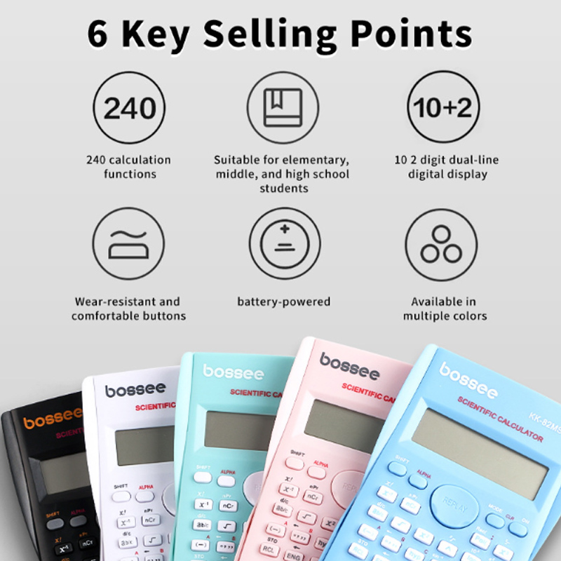 과학용 계산기, 240가지 기능, 12자리 숫자 표시, - Scientific Calculator For Secondary School 리뷰 및 가격