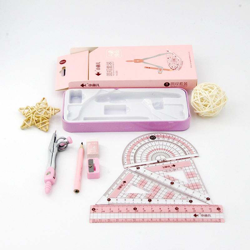 8개들이 기하학 수학 도구 세트, 학생용 자, 컴퍼스, - Math Geometry Set With Compass 리뷰 및 가격